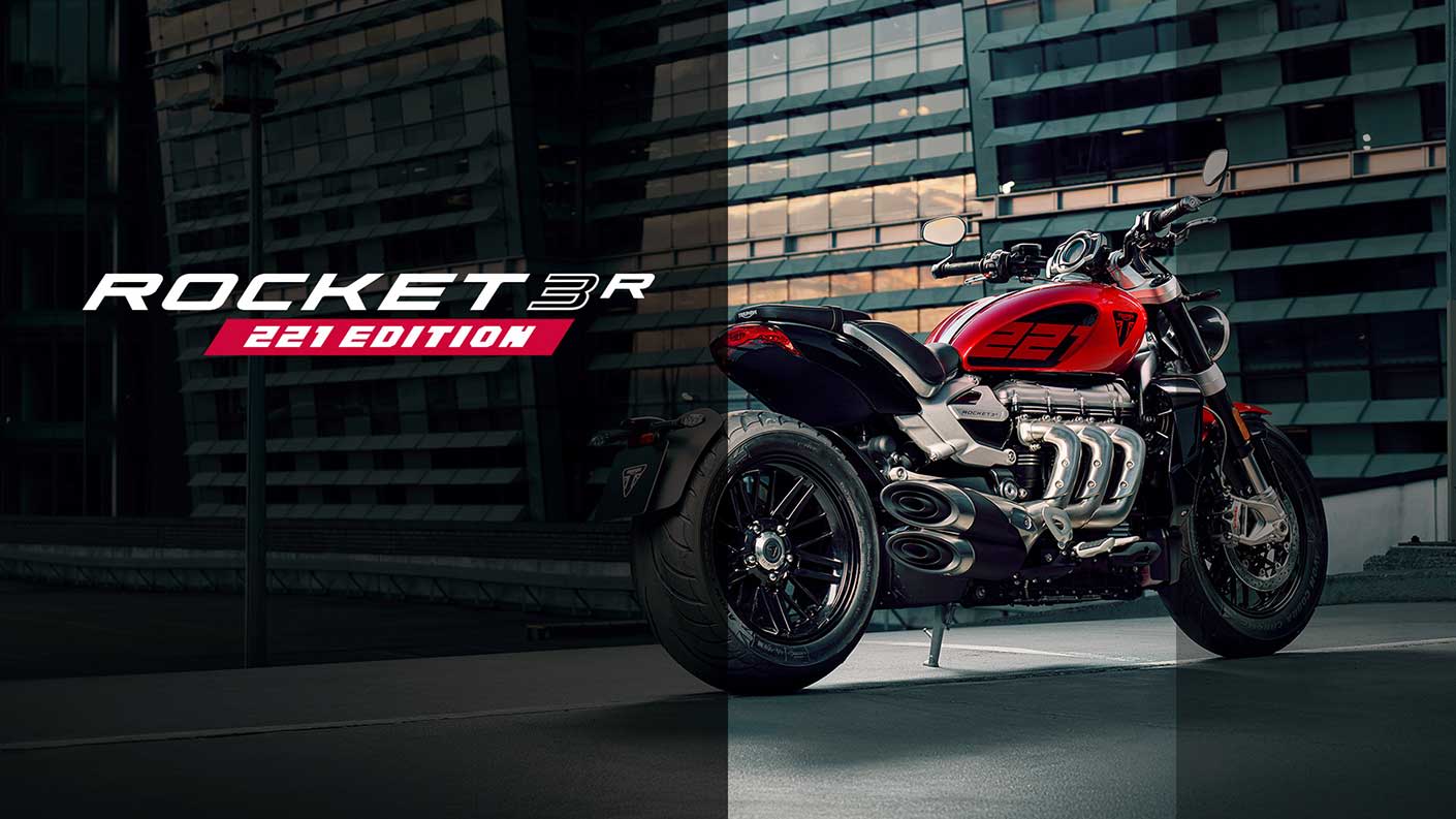 Rocket 3 R 221 Special Edition For the Ride